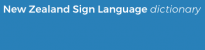 New Zealand Sign Language dictionary